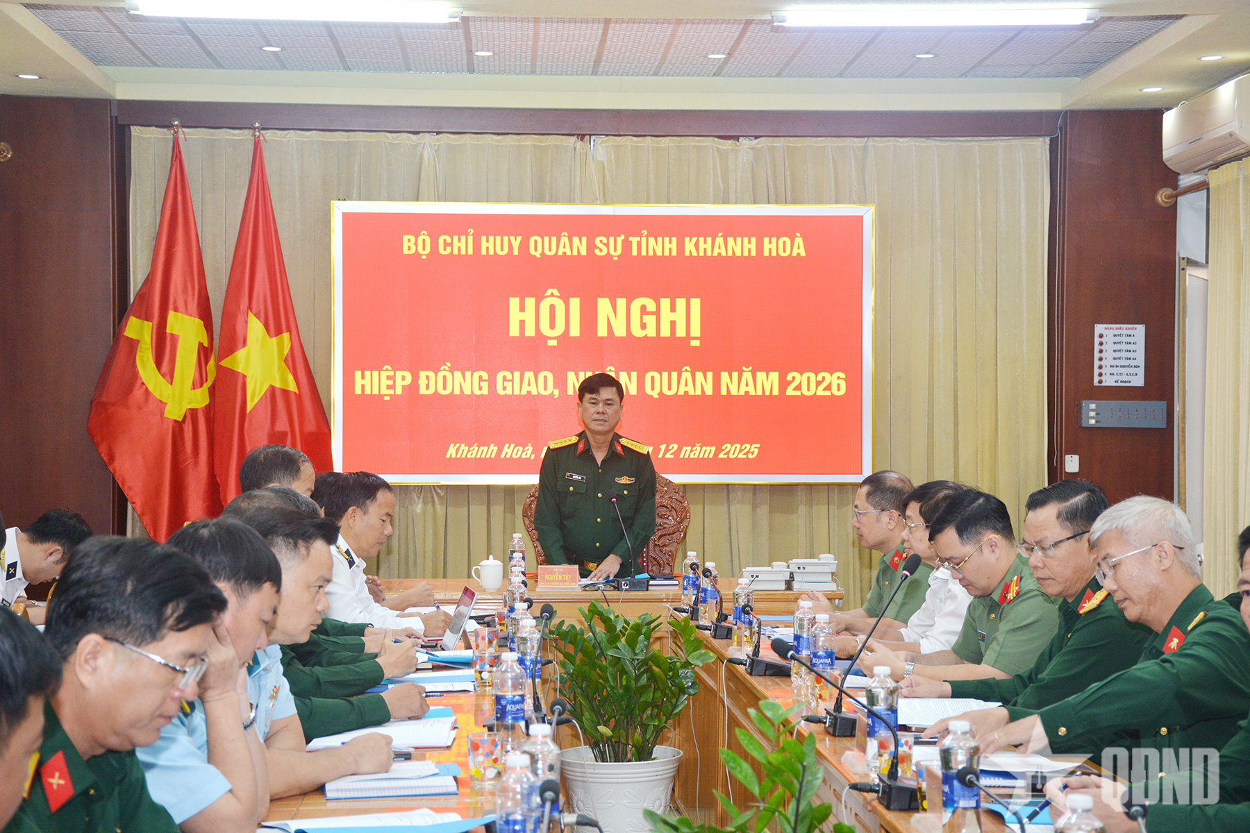 Khánh Hòa phối hợp chặt chẽ trong hiệp đồng giao, nhận quân